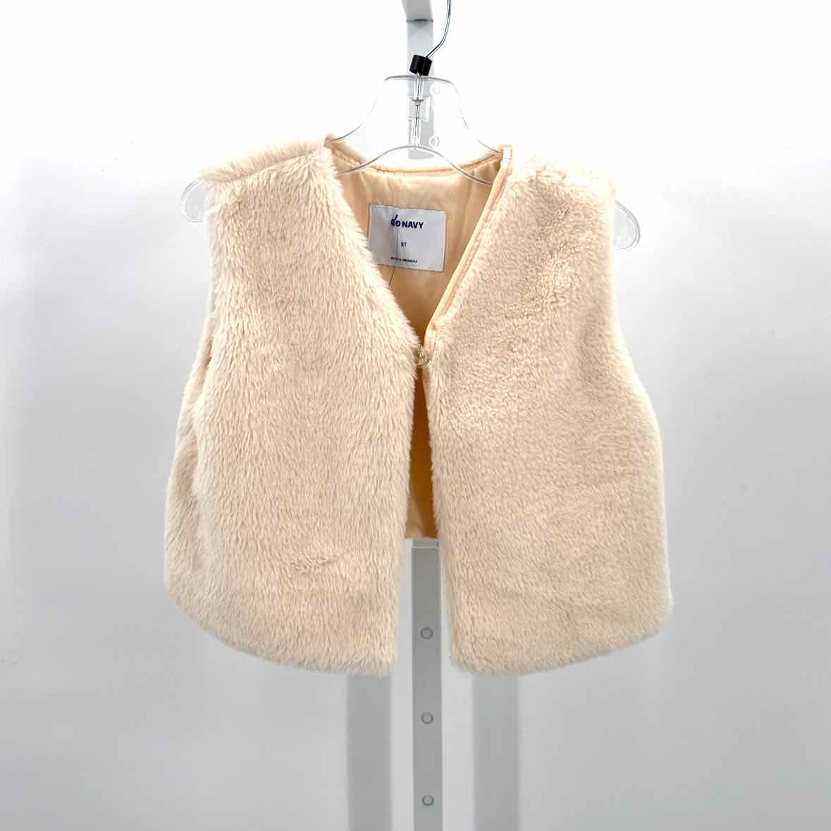 Cream Girls Vest