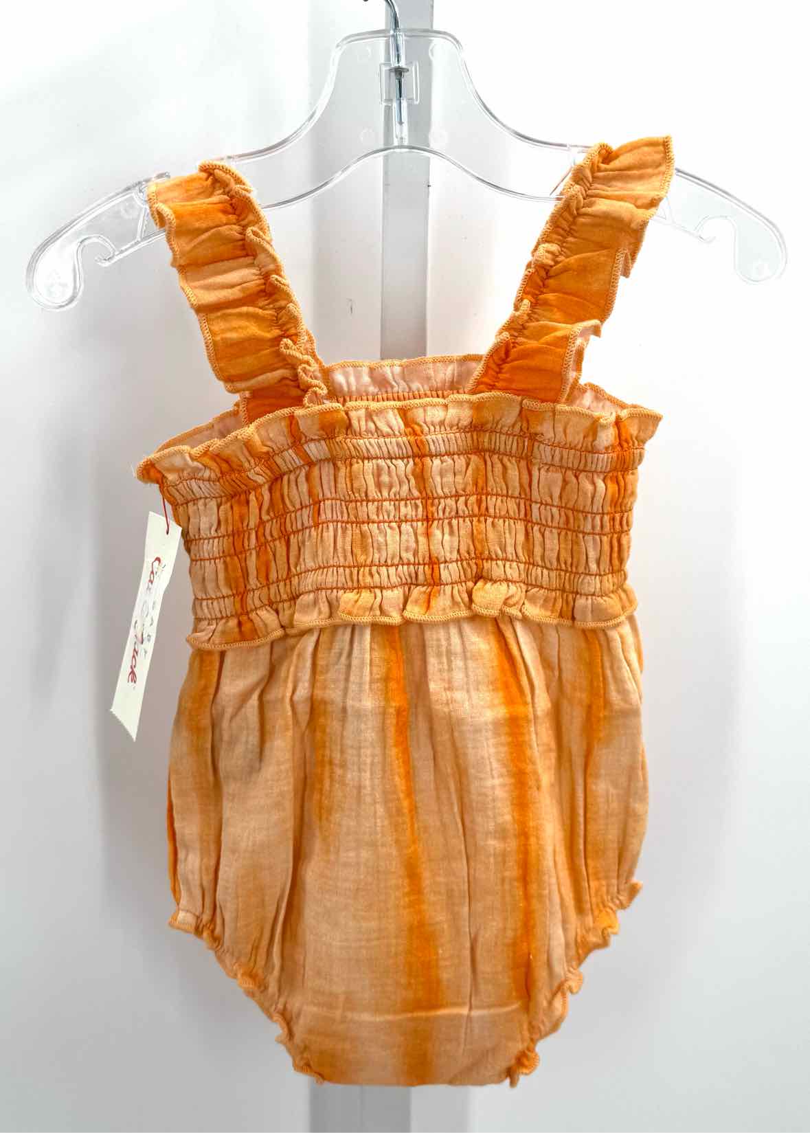 Cat & Jack Orange Child Size 3 Months Girls romper