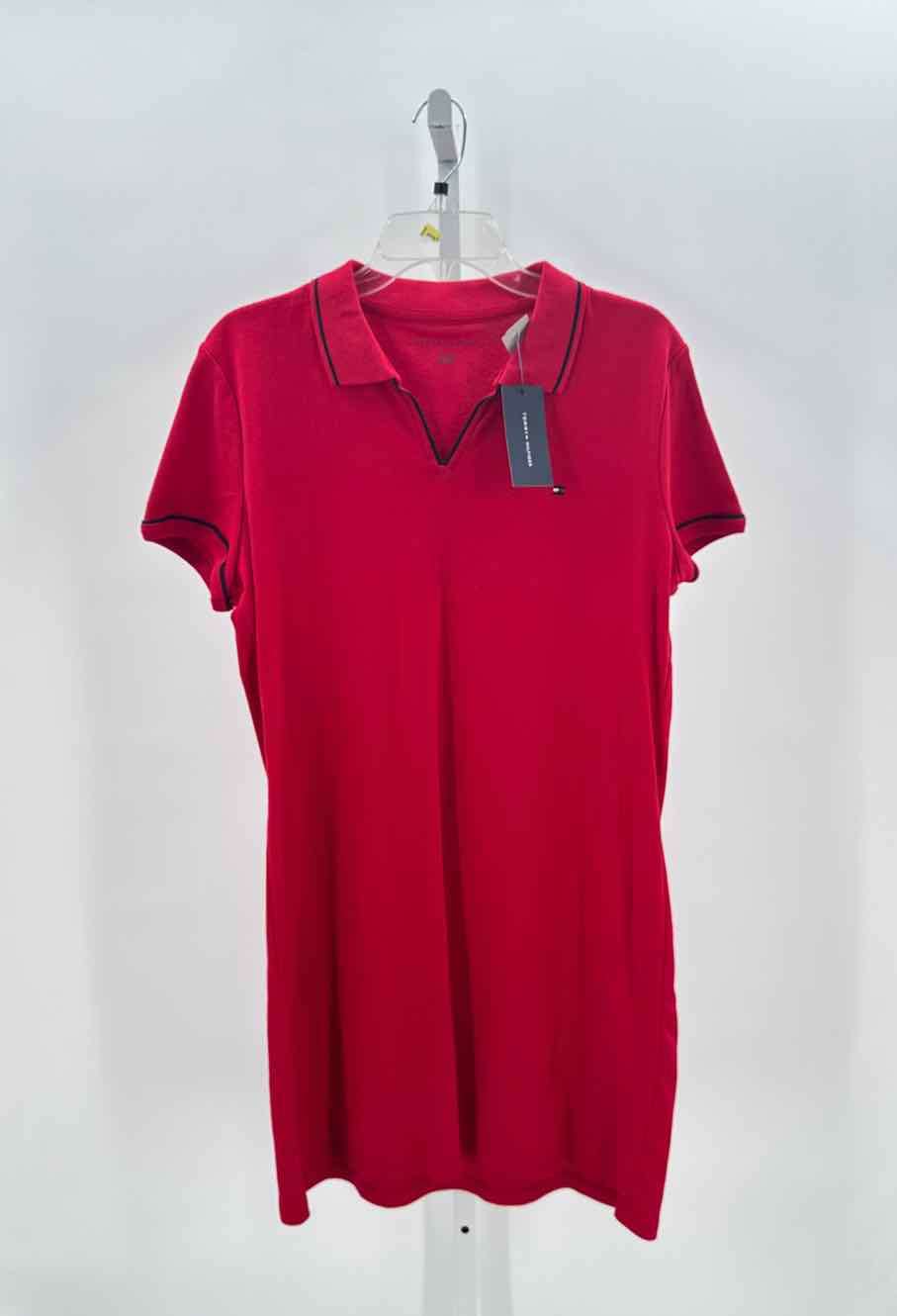 Tommy Hilfiger Red Women Size Xlarge Womens Dress