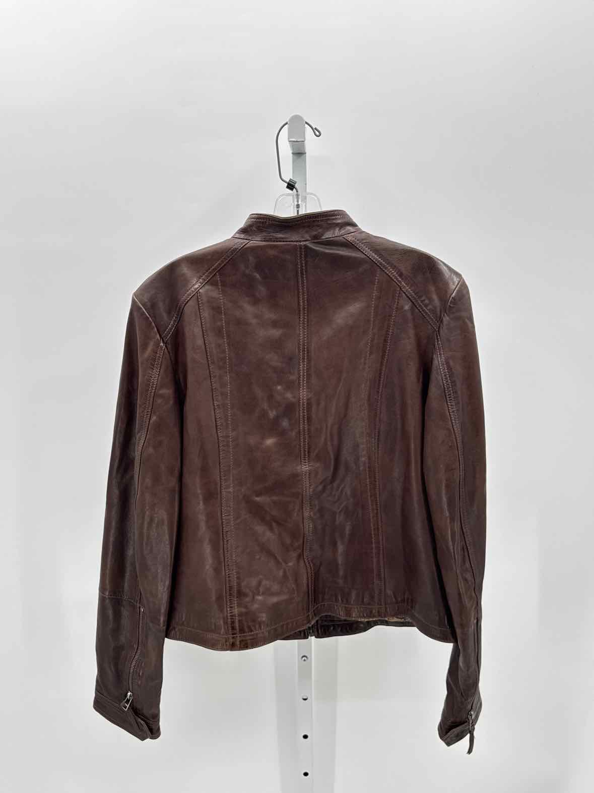 Black Rivet Brown Women Size Large Jrs Jacket