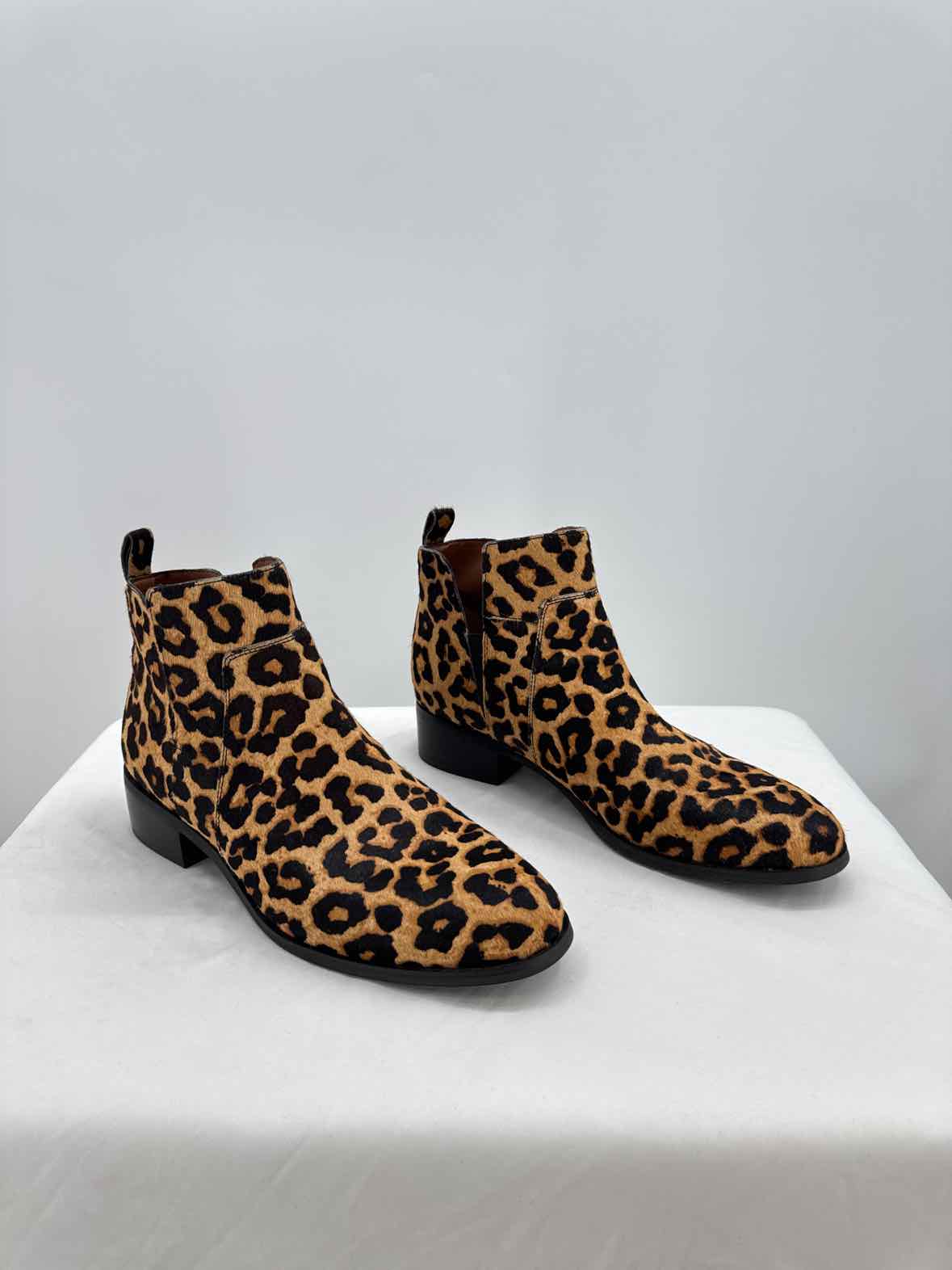 Franco Sarto Cheetah Women Size 9.5 Womens Boots