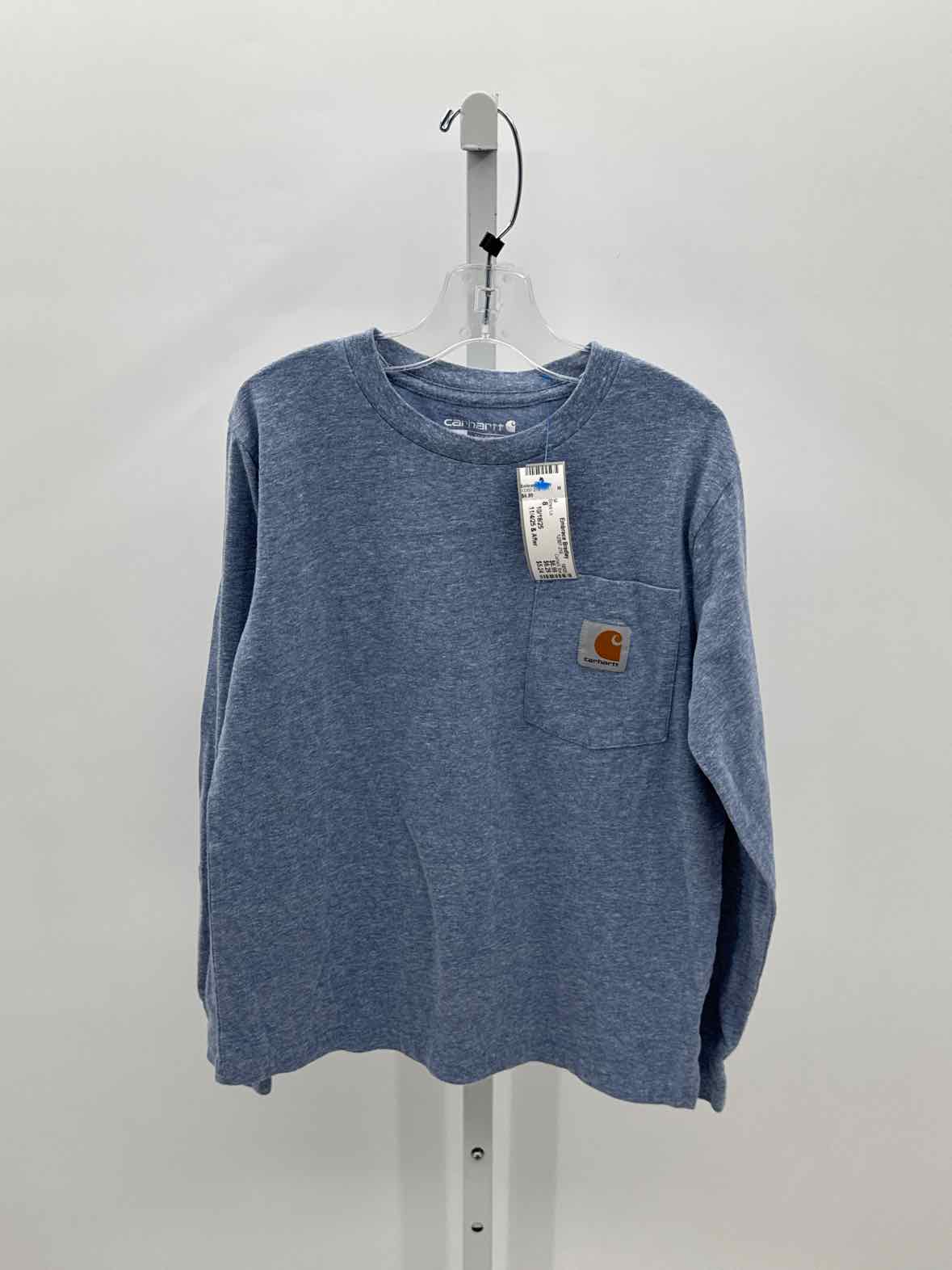 Carhartt Blue Child Size 8 Boys Ls