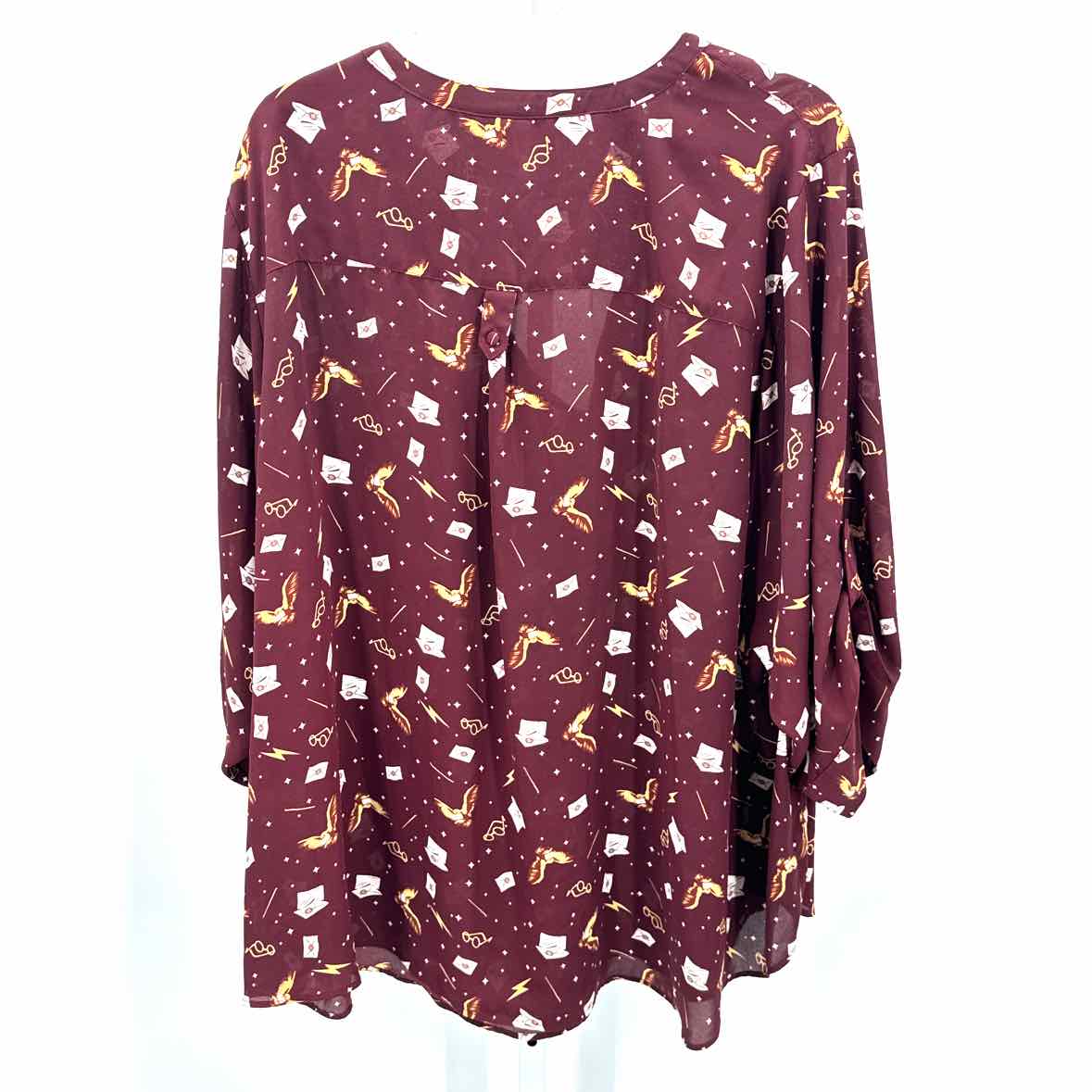 Womens 3/4 button/blouse