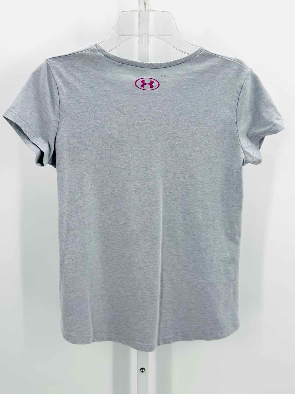 Under Armour Gray Child Size 14 Girls Ss