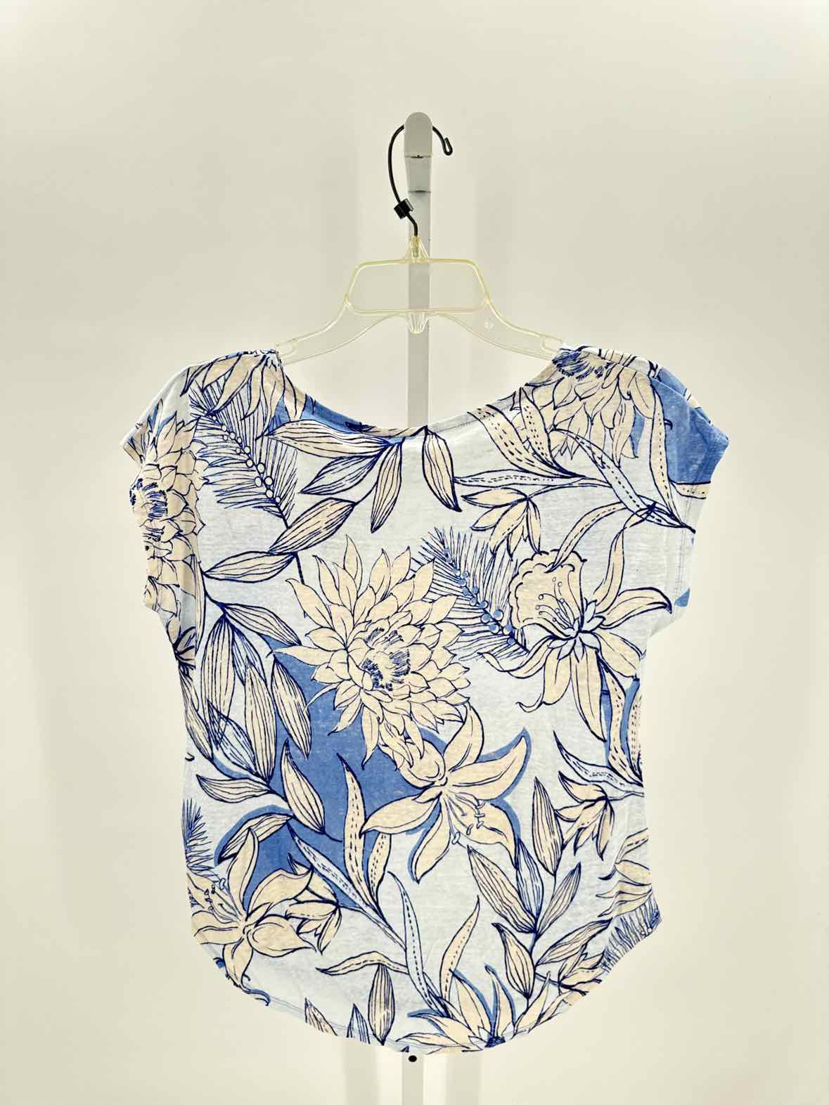 Halston Blue Women Size Small Womens Ss