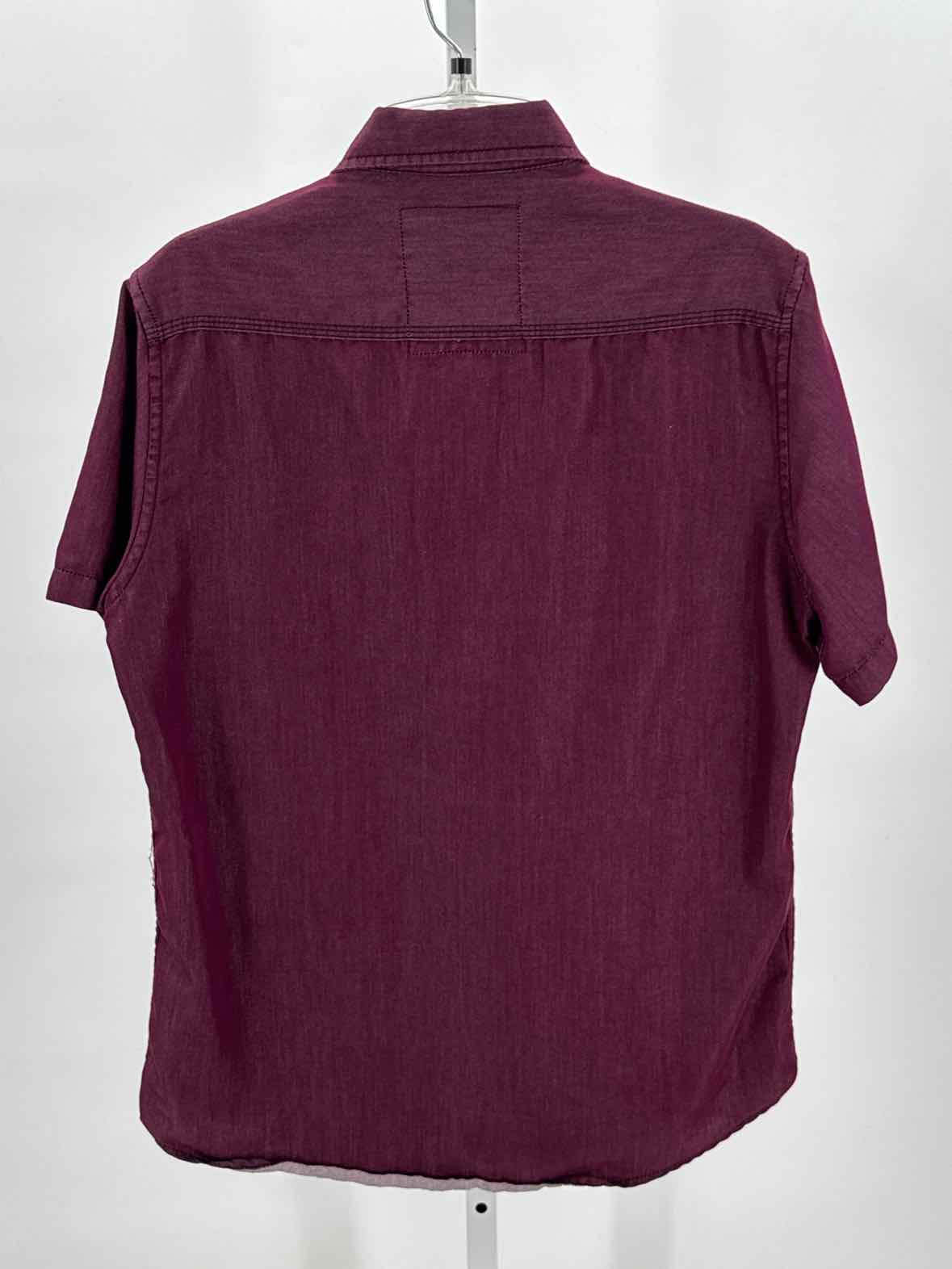Broken Threads Purple Mens Size Large Jrs Mens Ss button