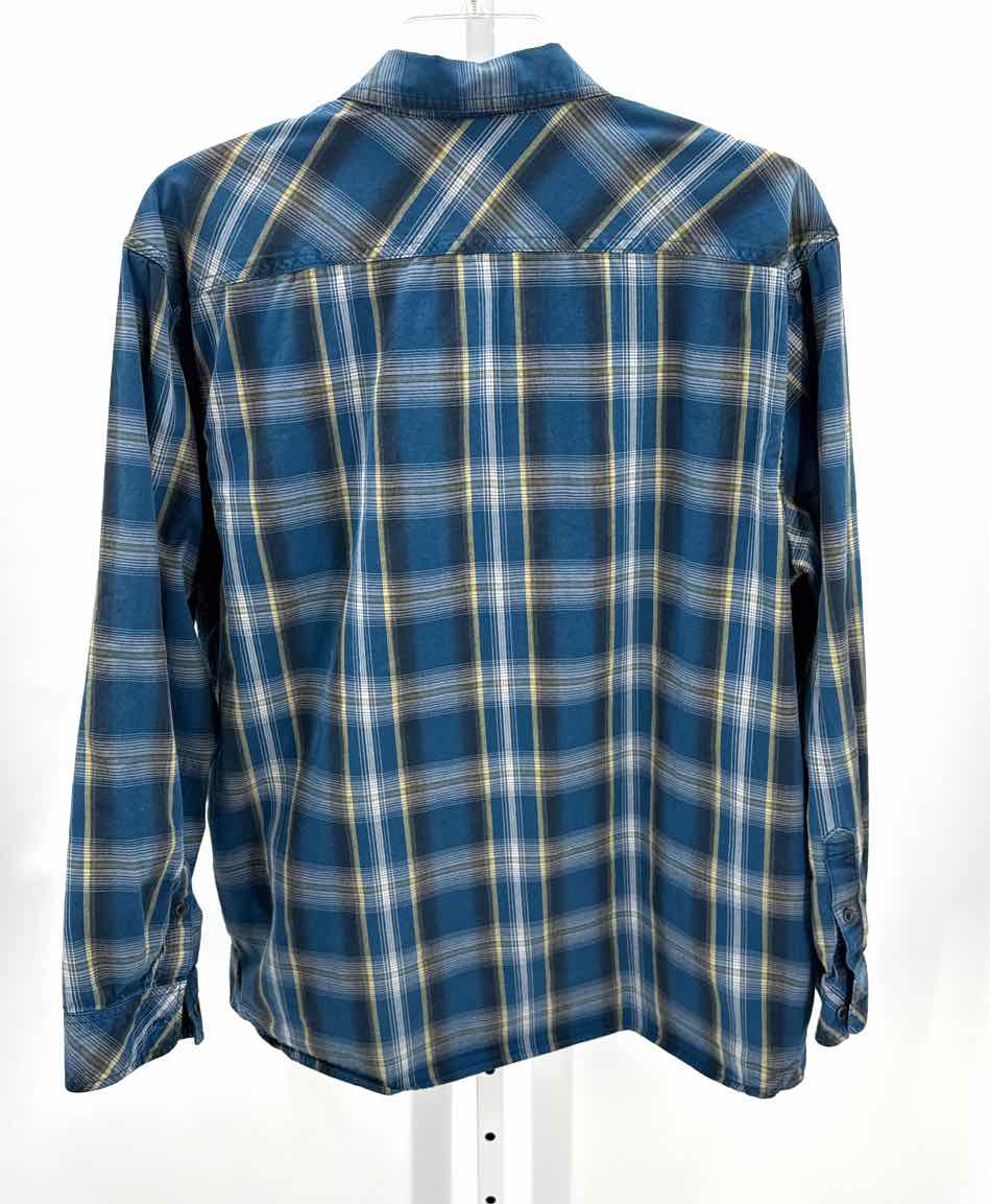 5.11 Tactical Series Blue Mens Size XLarge Mens Ls button