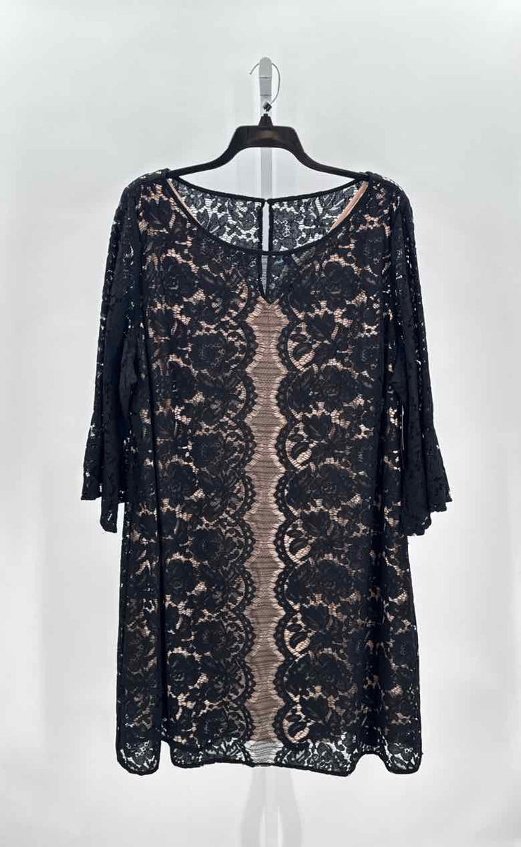 Lane Bryant Black Women Size 4X Womens Dress