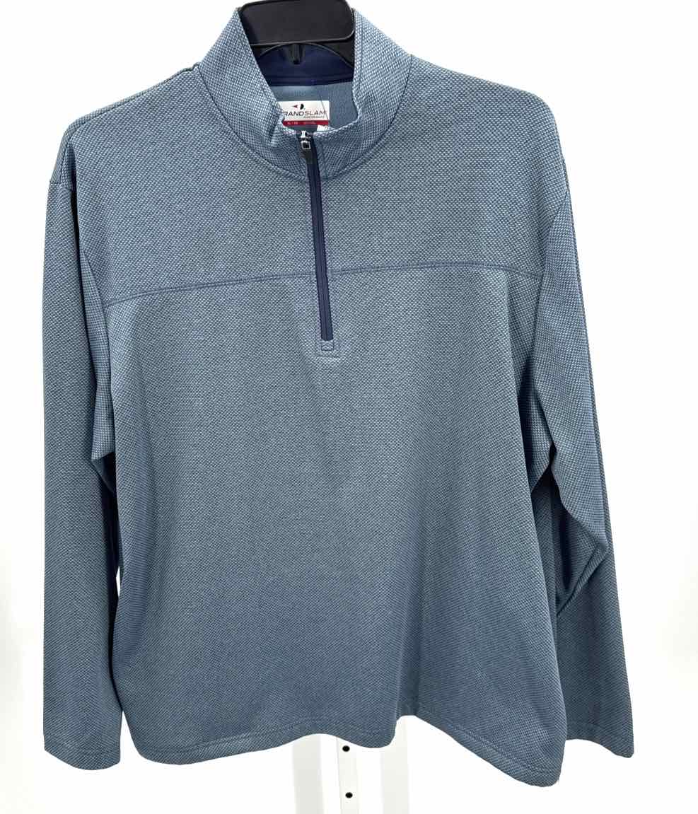 Grand Slam Blue Mens Size XLarge Mens Sports Pullover