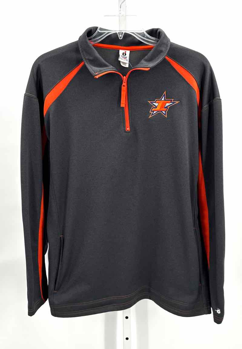 Badger Gray Mens Size XLarge Mens Sports Pullover