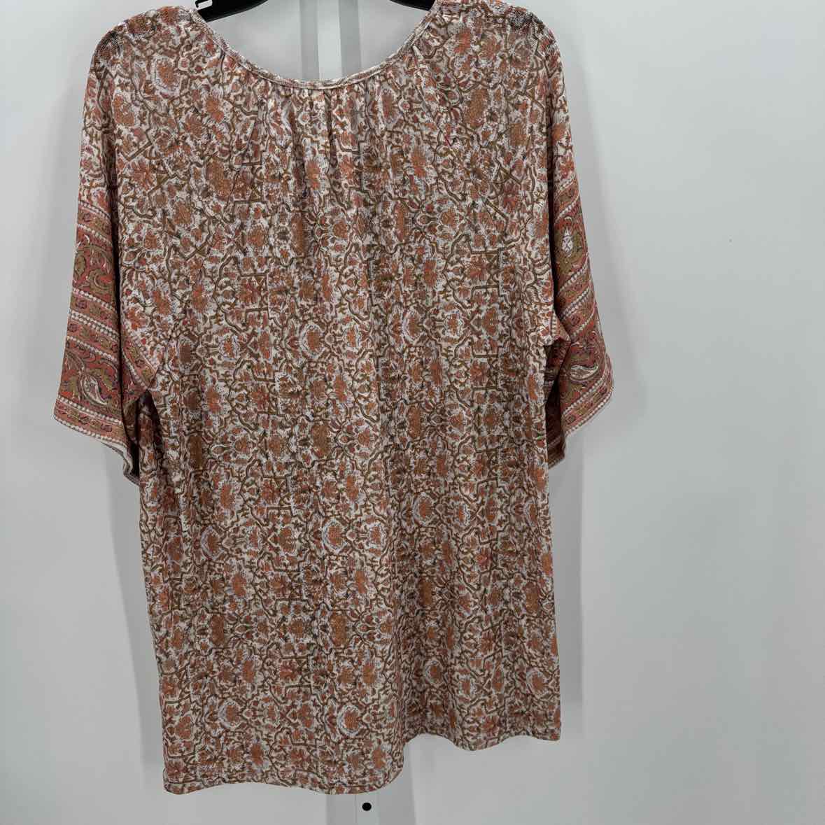 Womens Ss button/blouse