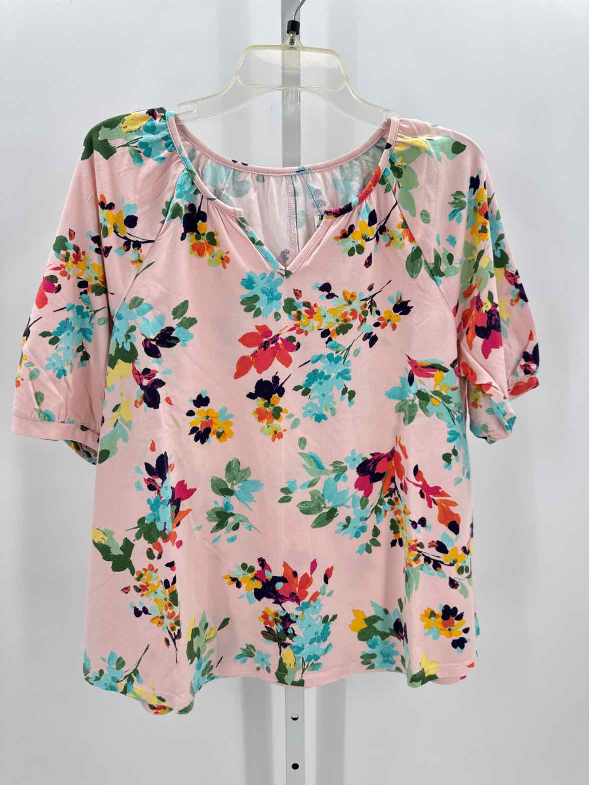 D&CO Pink Women Size Large Womens Ss