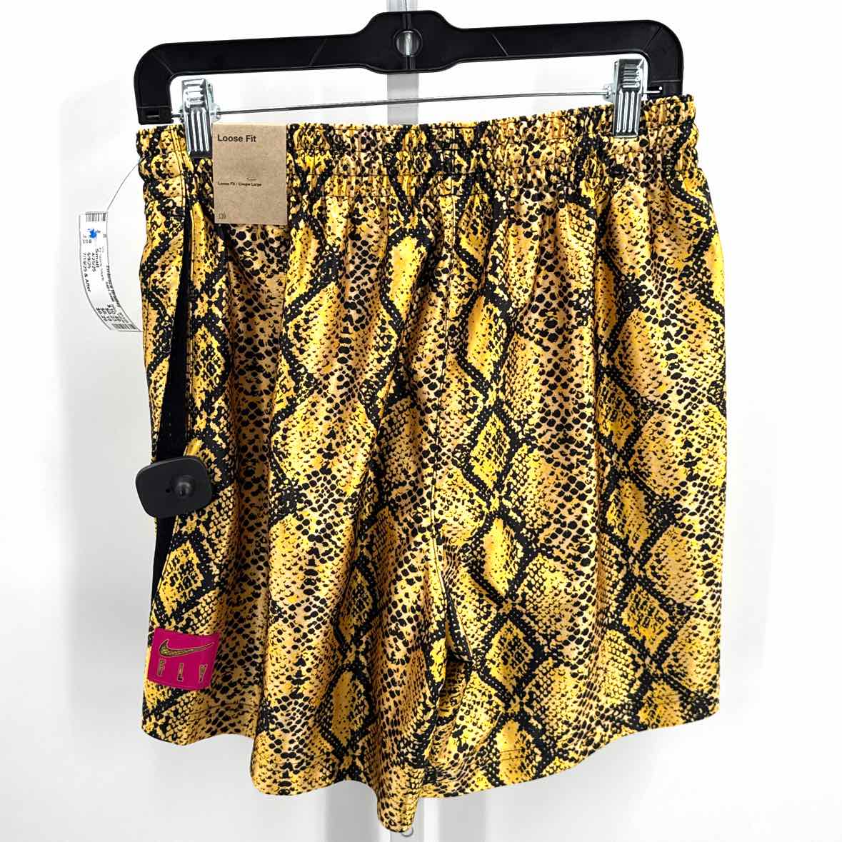 Nike Yellow Women Size Small Jrs Sports Shorts