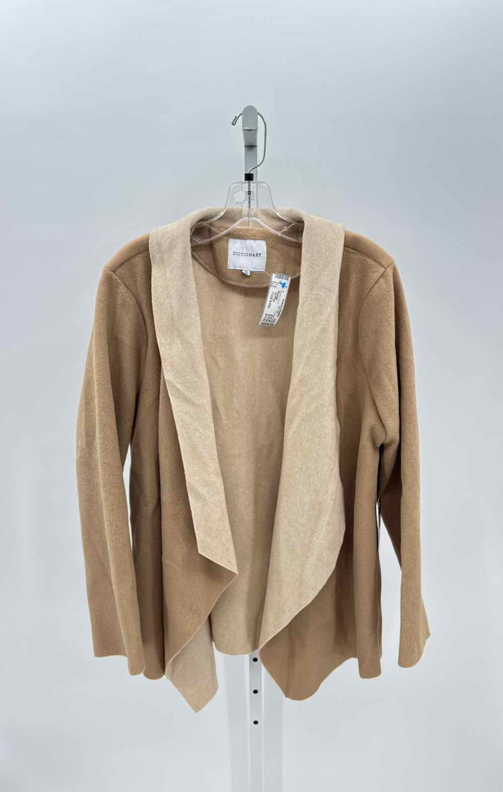 Dictionary Brown Women Size Xlarge Womens Shrug