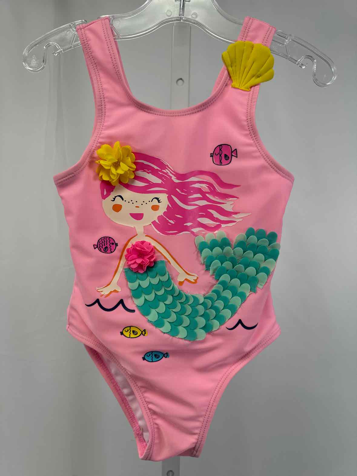 Pink Girls Swimwear