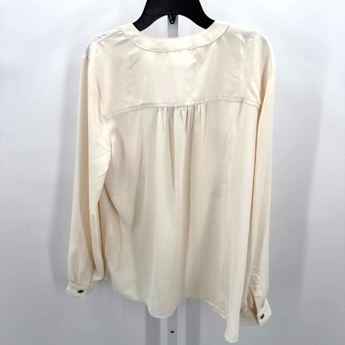 Womens Ls button/blouse