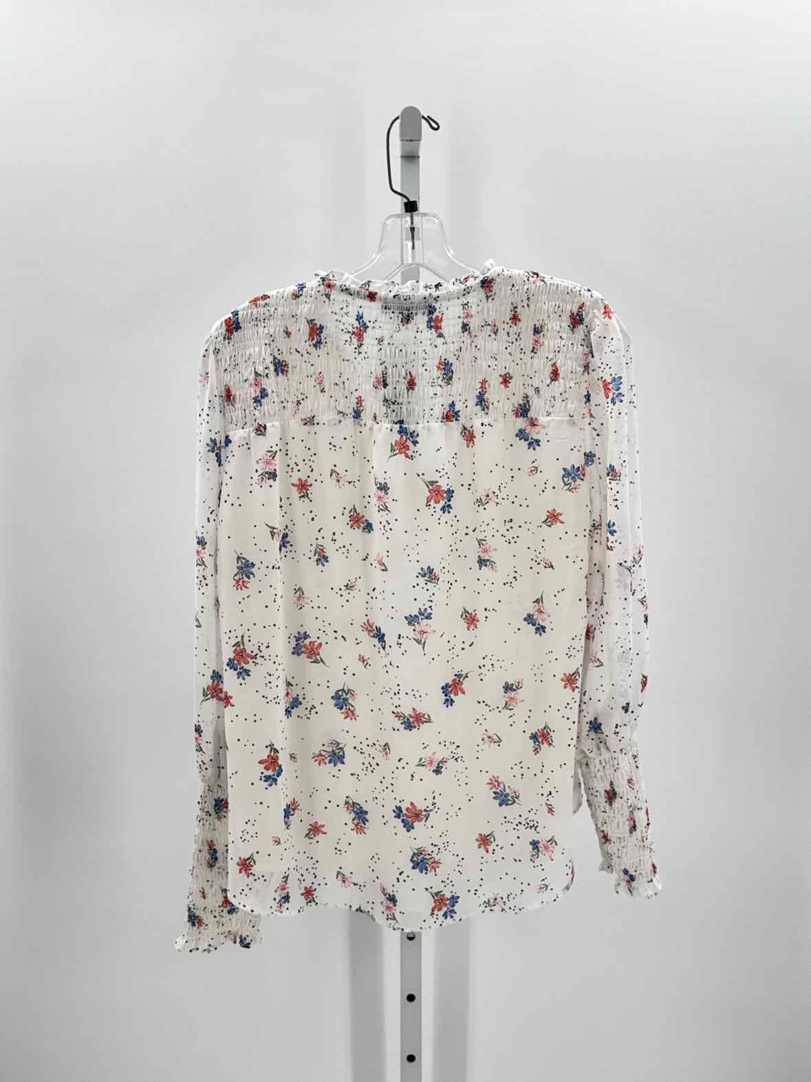 1. State Red/White/Blue Women Size Small Womens Ls button/blouse