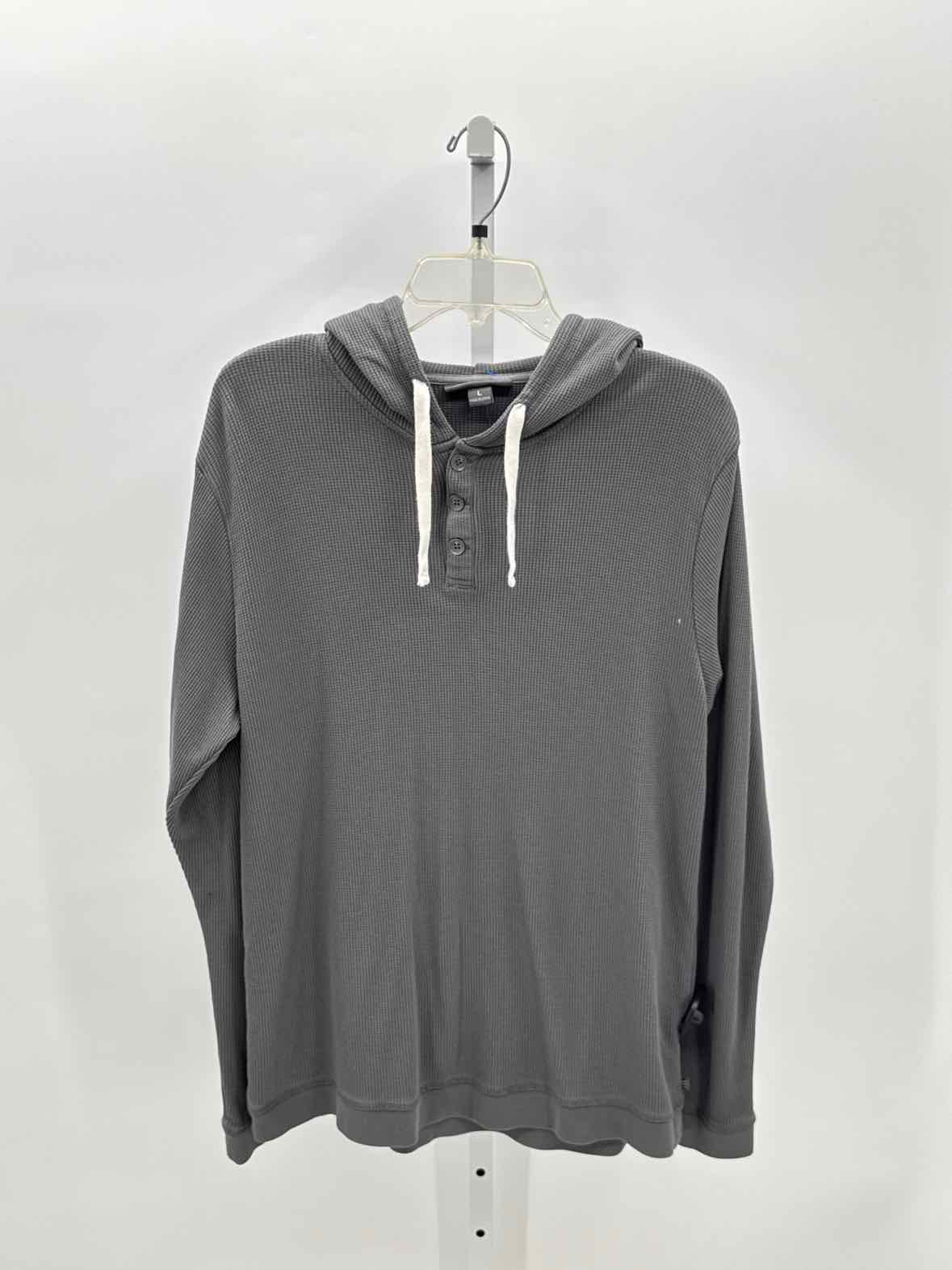 Free Fly Gray Mens Size Large Jrs Mens Hoodie