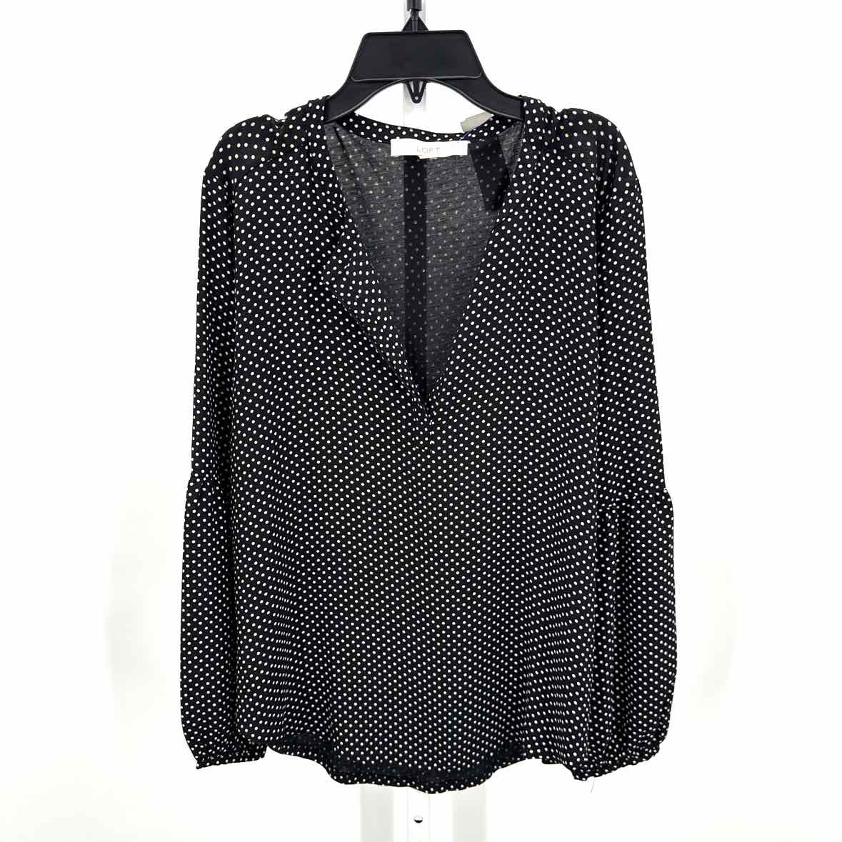 Womens Ls button/blouse