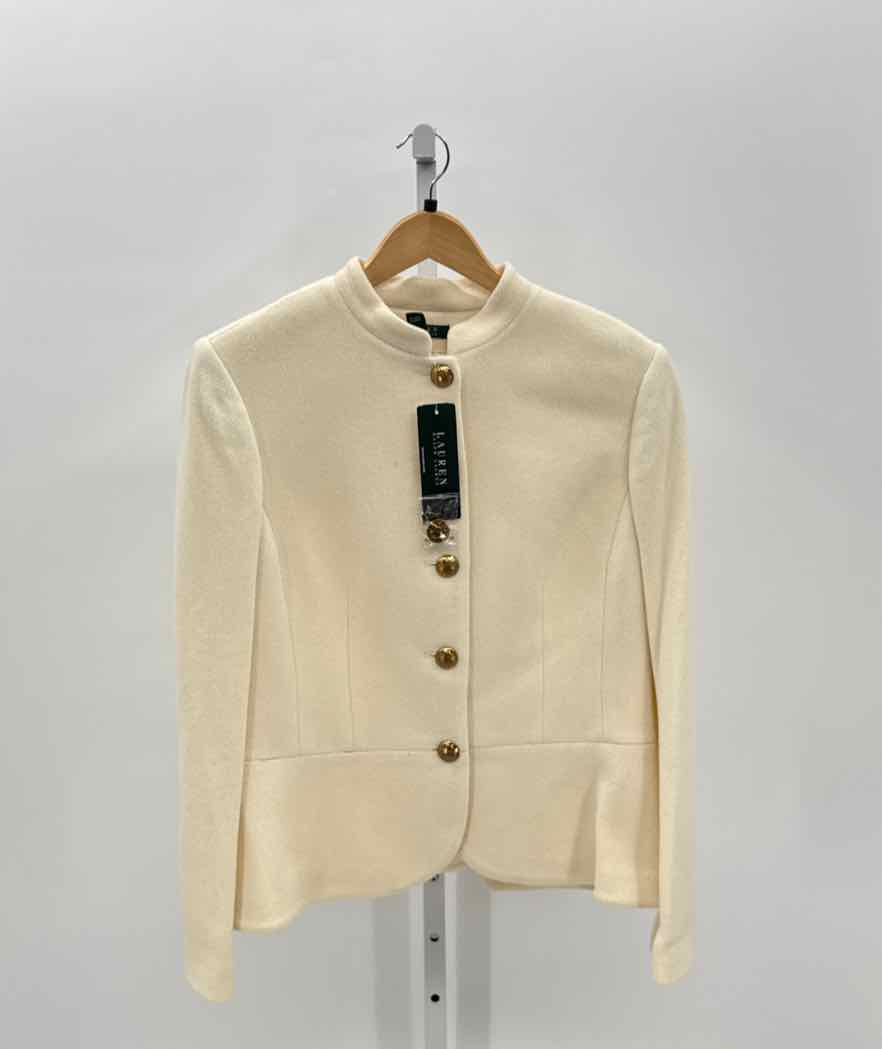 Ralph Lauren Cream Women Size Xlarge Womens Coat