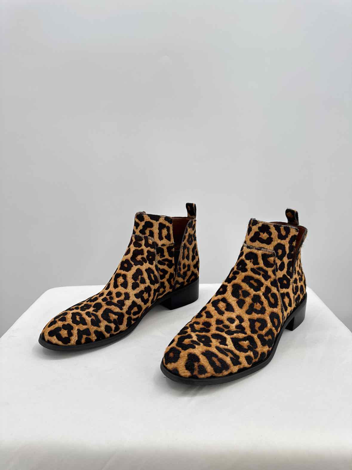 Franco Sarto Cheetah Women Size 9.5 Womens Boots