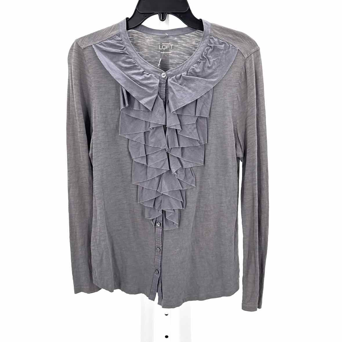 Womens Ls button/blouse