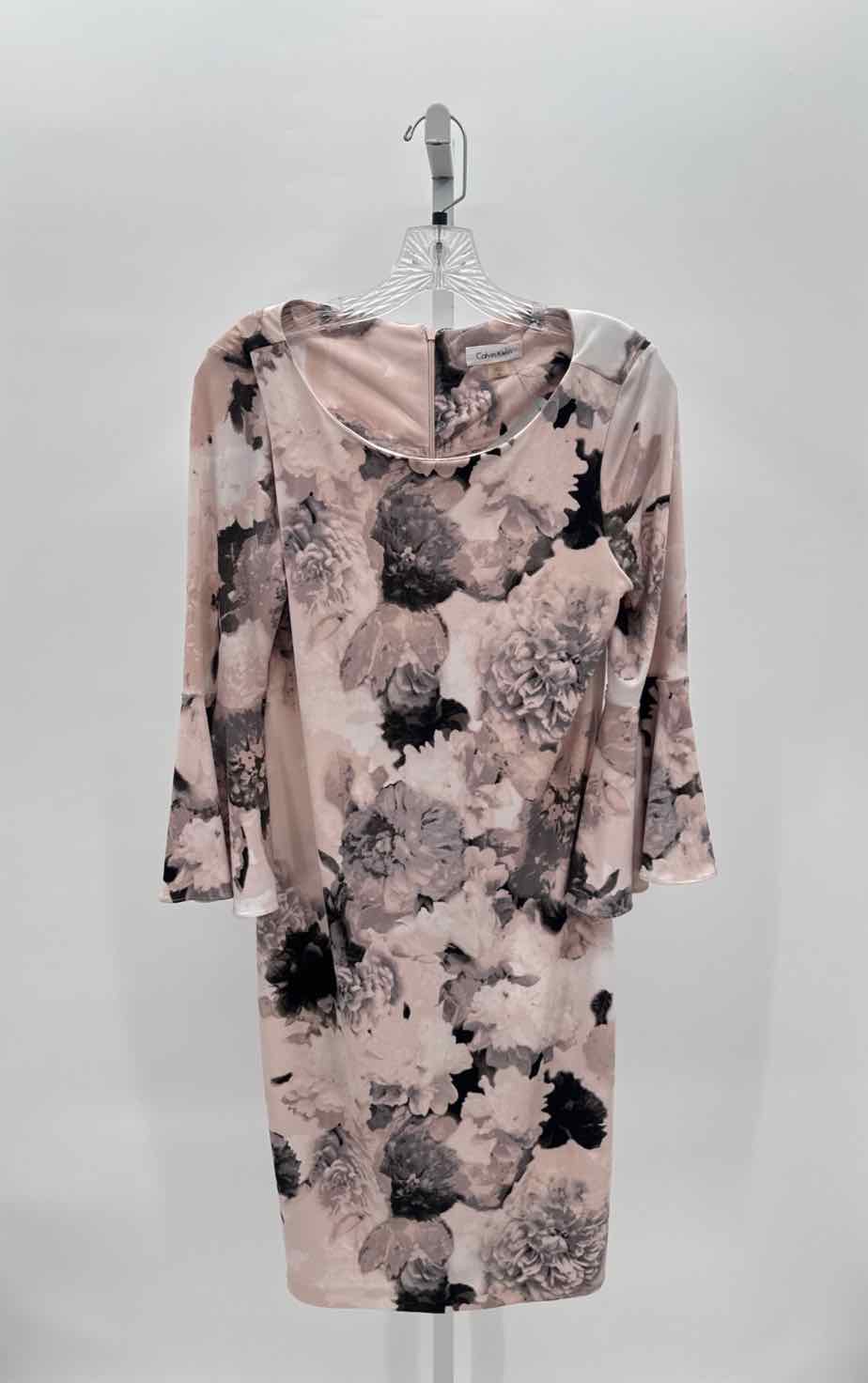 Calvin Klein Pink Women Size Medium Womens Dress