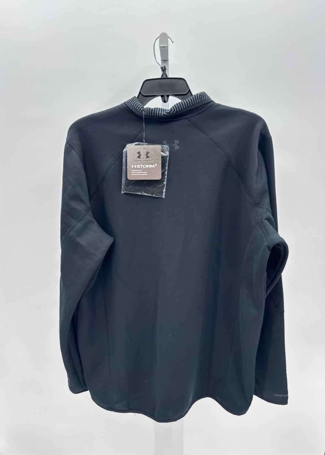 Under Armour Black Mens Size 2xl Mens Sports Pullover