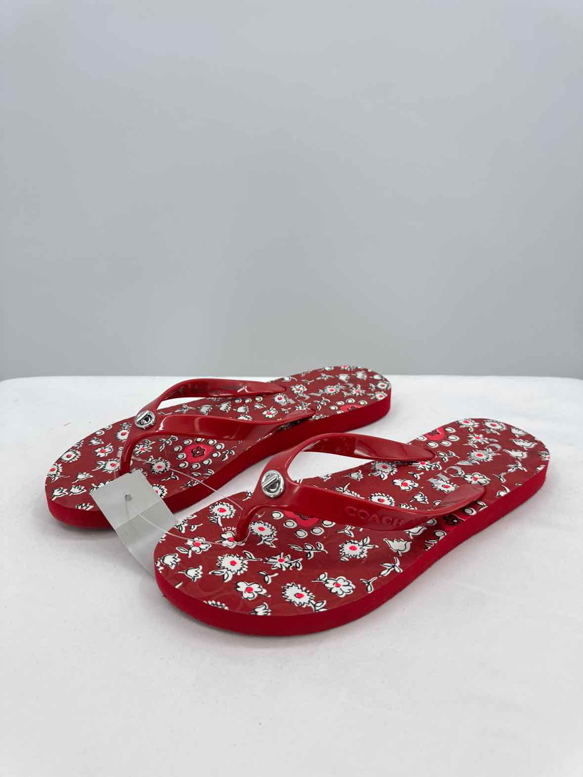 Coach Red Women Size 6 Womens Sandal