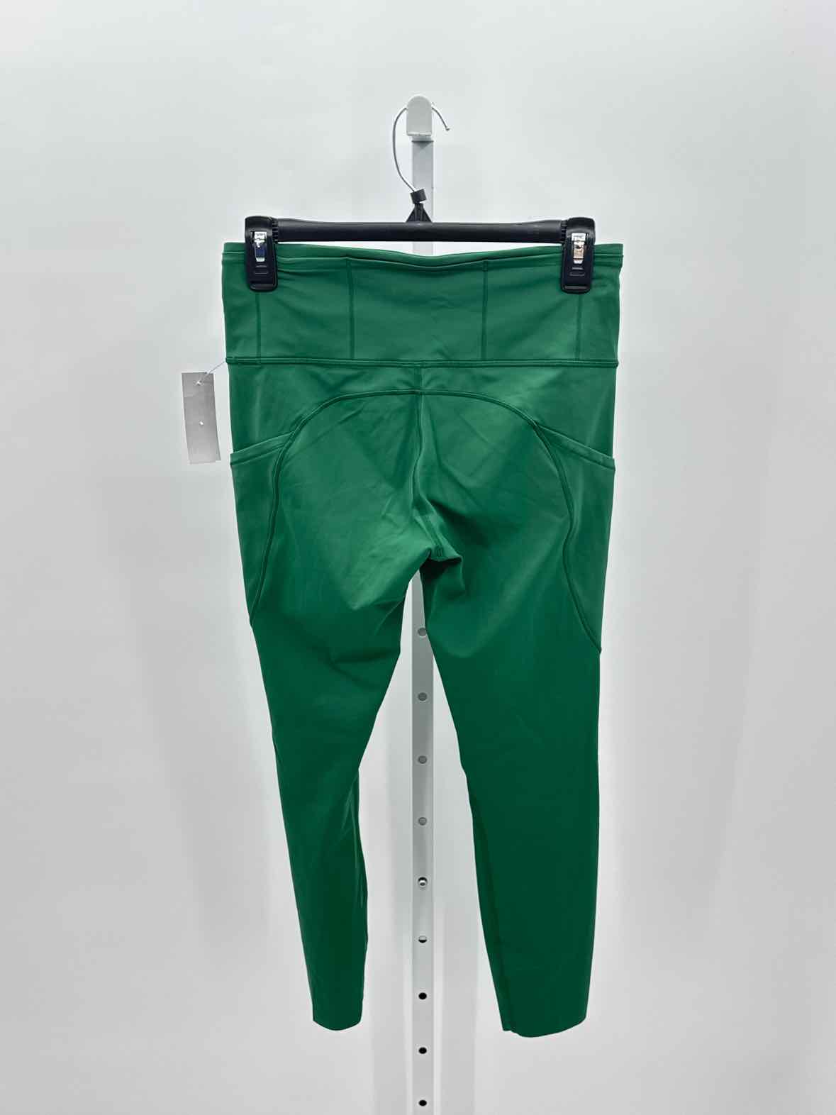 Lululemon Green Women Size Medium Jrs Sports Leggings