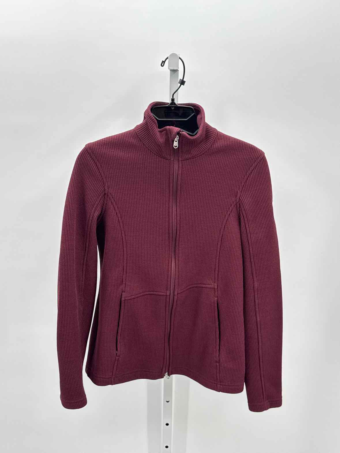 Spyder Burgundy Women Size Medium Jrs Sports Jacket