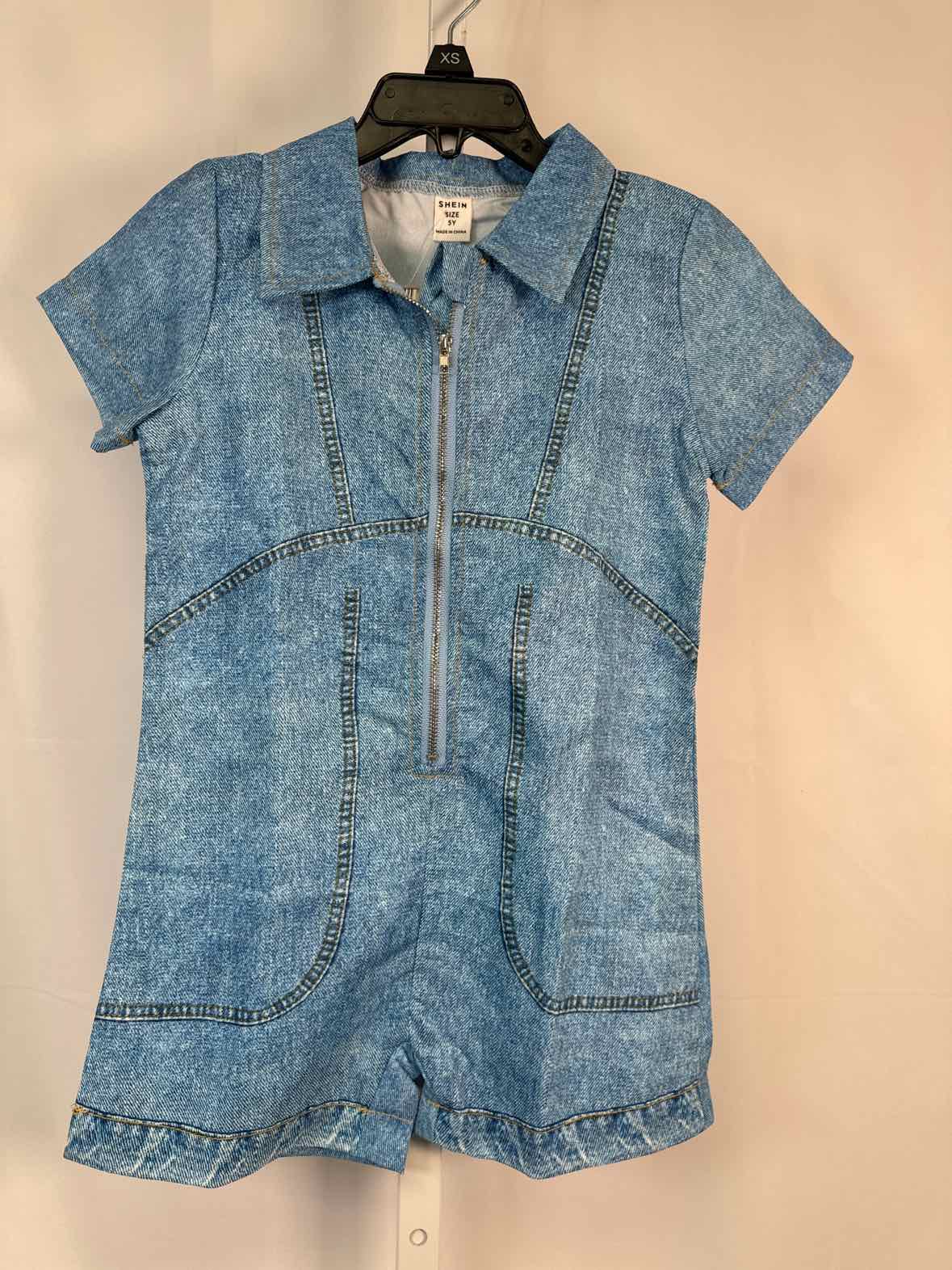 Blue Girls romper