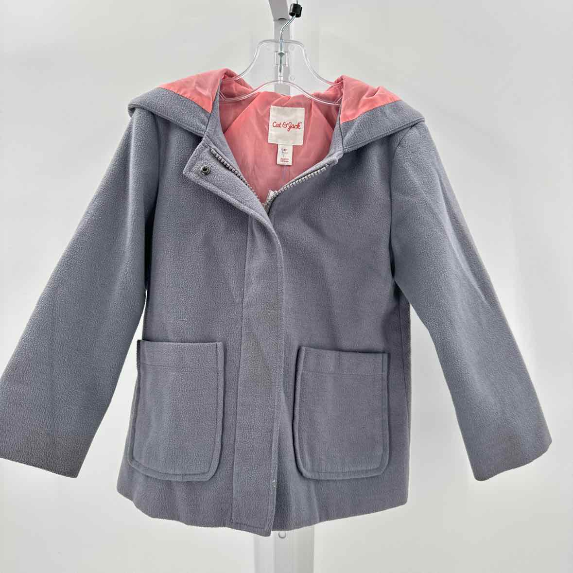 Gray Girls Coat