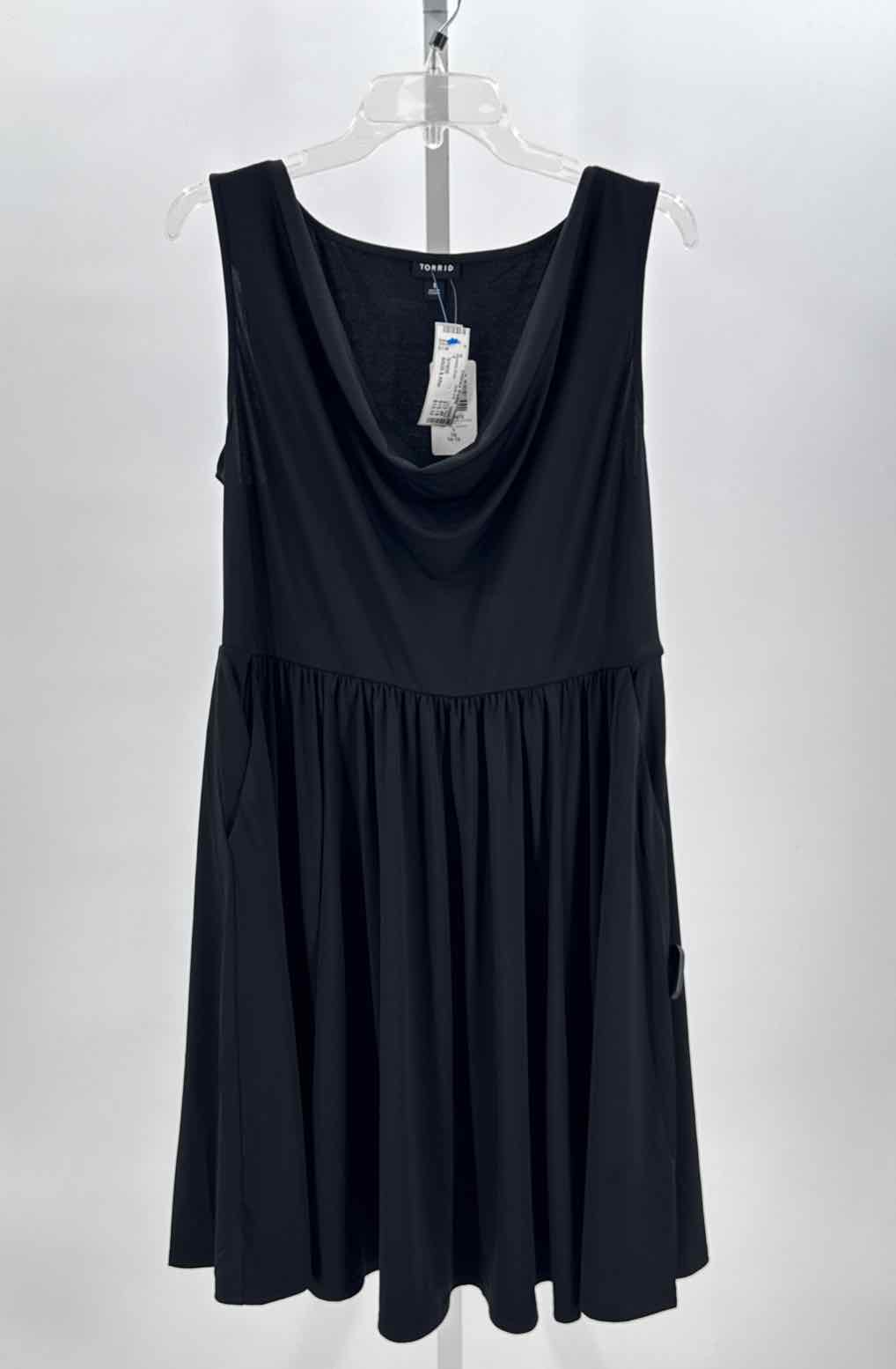 Torrid Black Women Size 1 Womens Dress