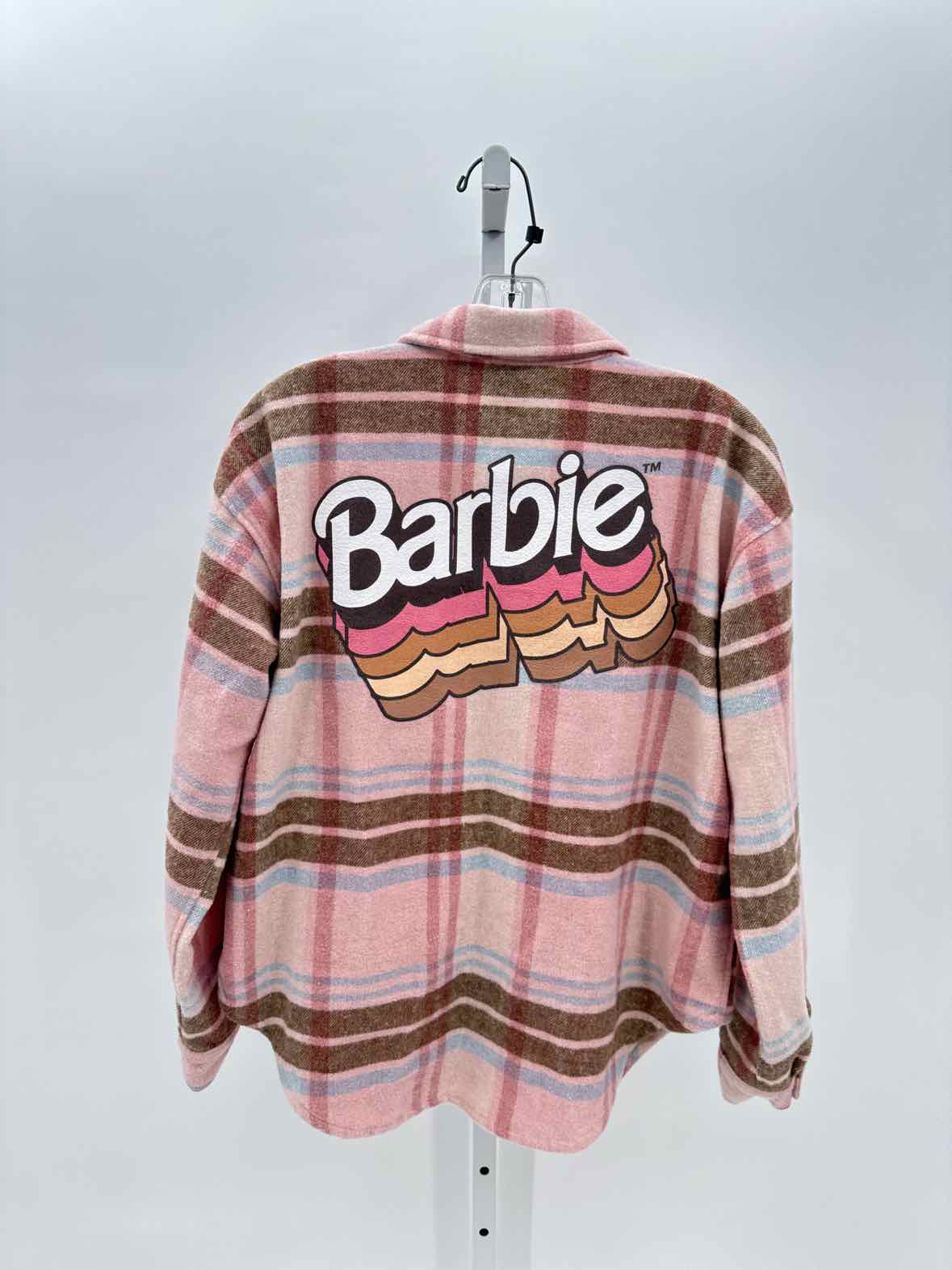 Barbie Pink Women Size Small Jrs Shacket