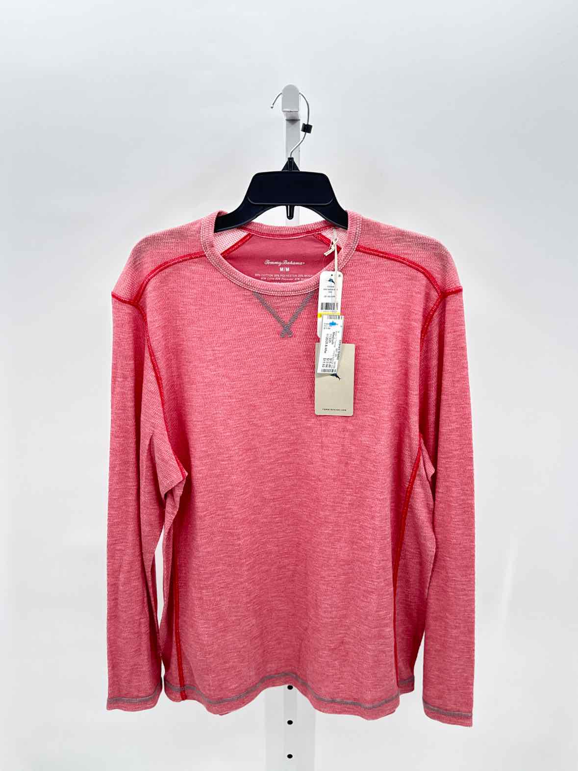 Tommy Bahama Red Mens Size Medium Mens LS Thermal