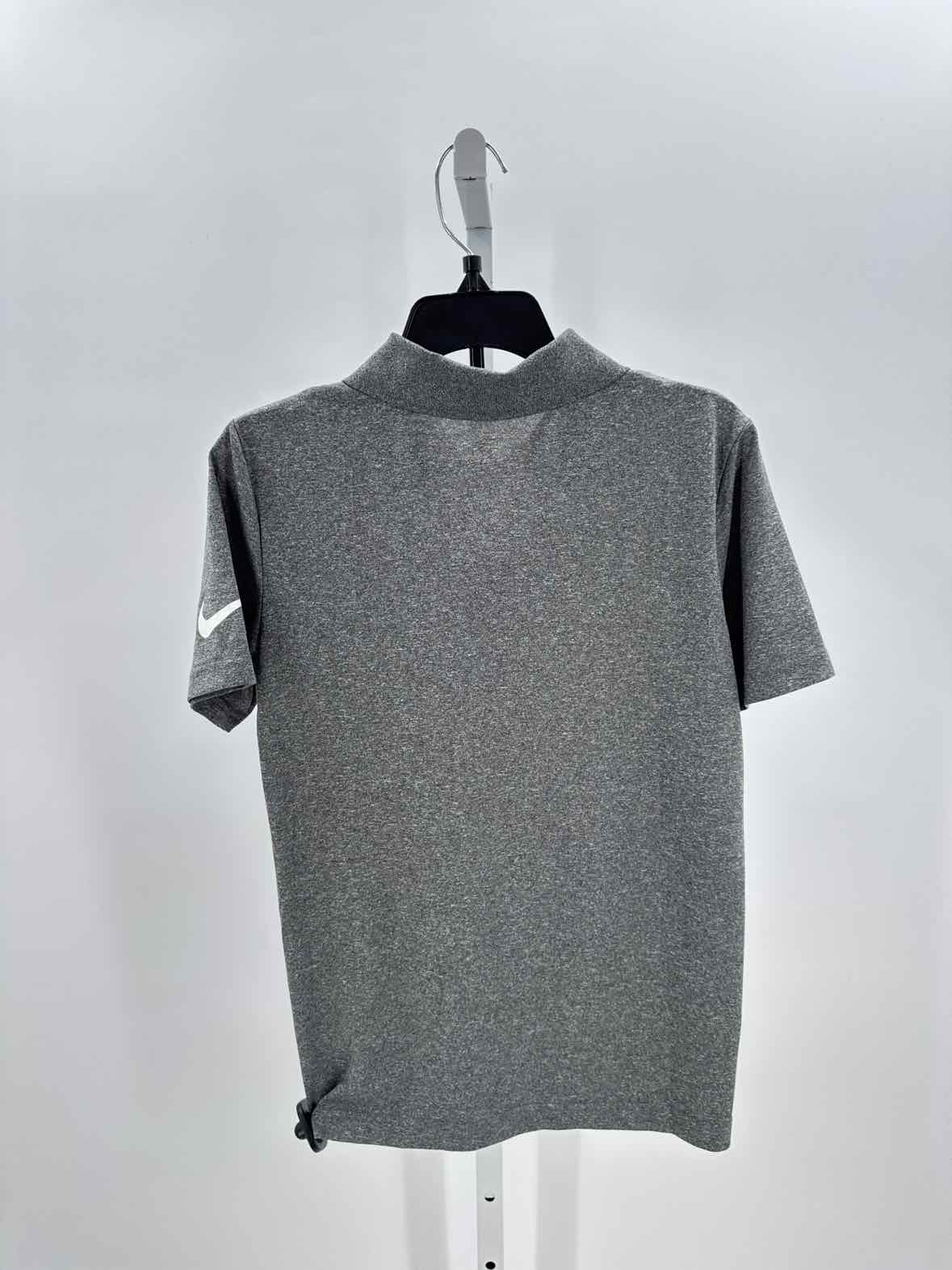 Nike Gray Child Size 10 Boys ss polo