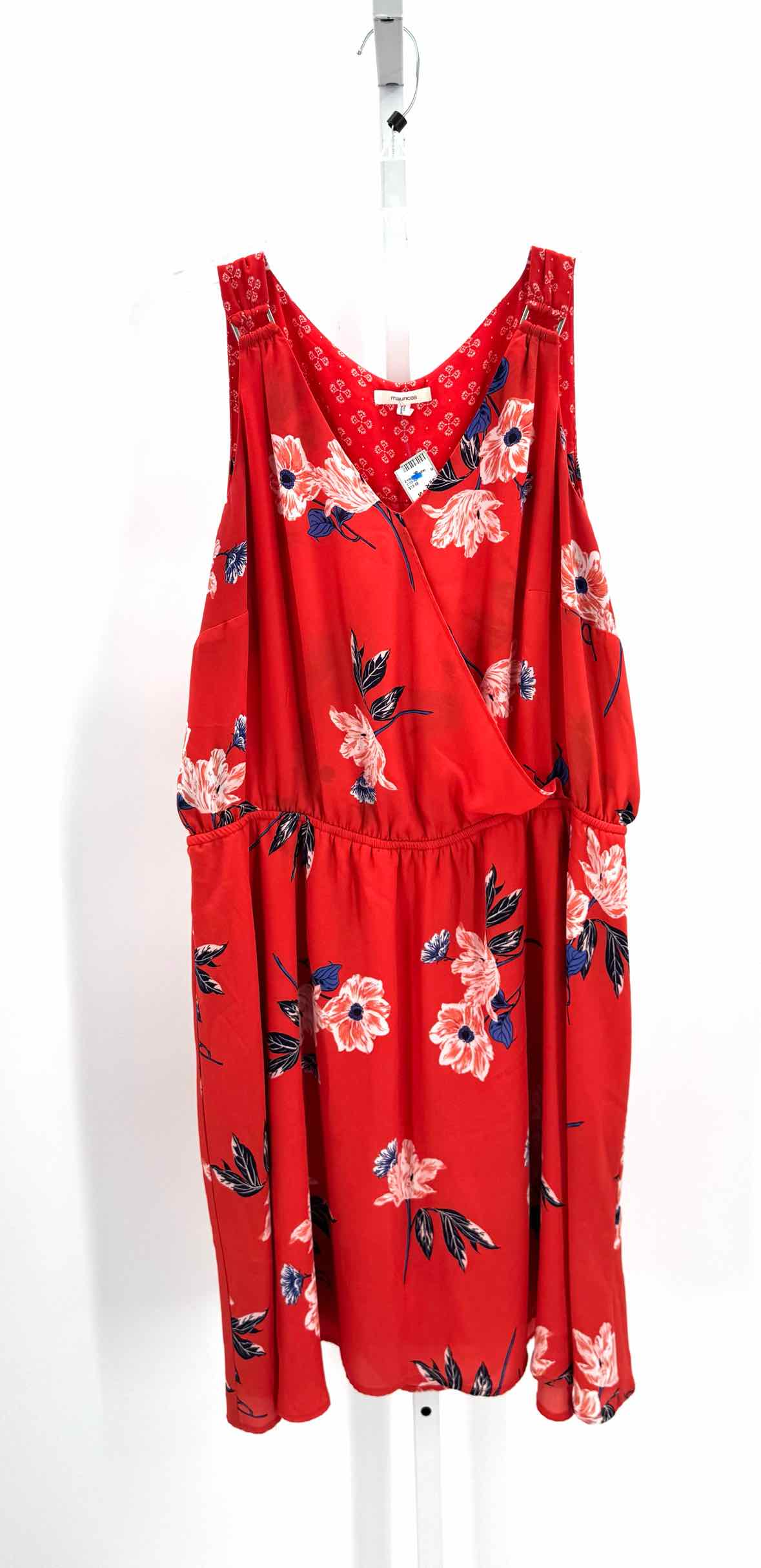 Maurices Orange Women Size Xlarge Womens Dress