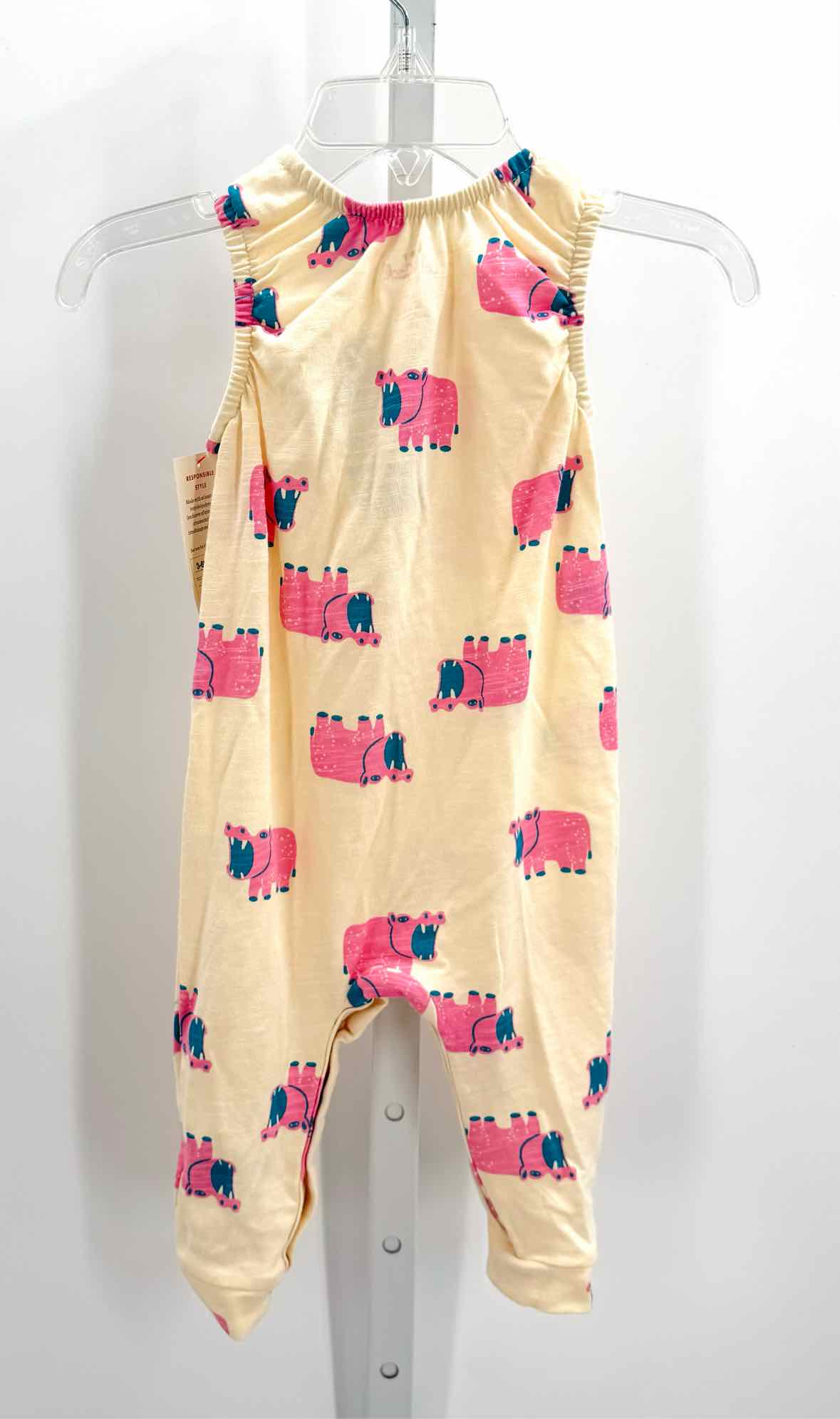 Cat & Jack Ivory Child Size 6 Months Girls romper