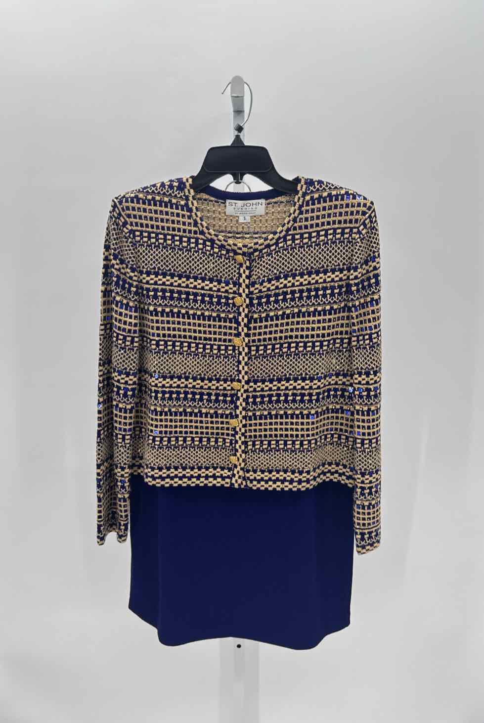 St John Purple Women Size Small Womens 2 pc