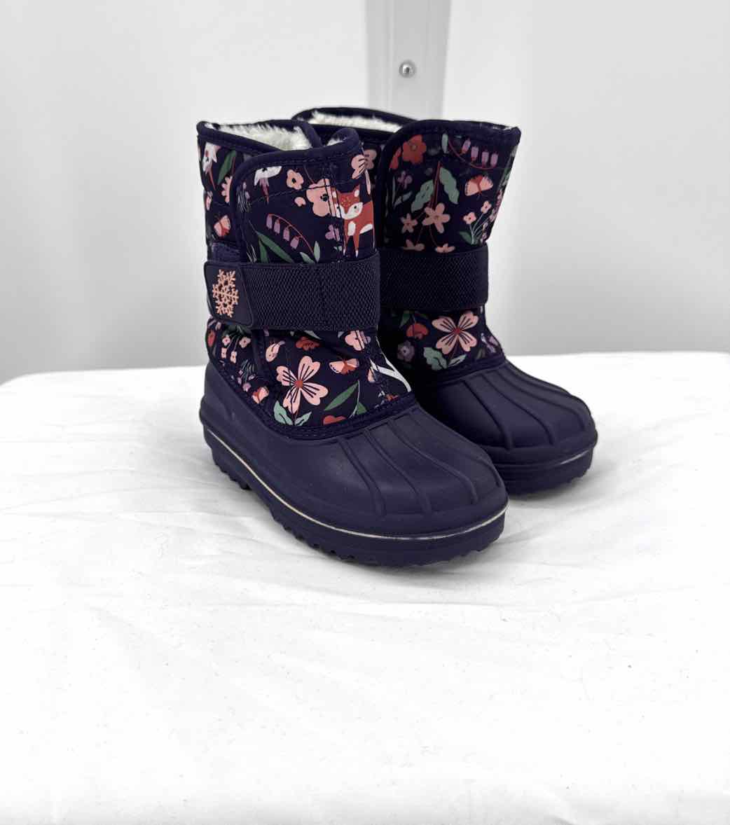 Purple Girls Snow Boots