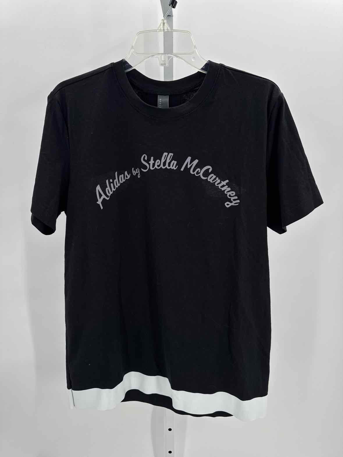 Adidas Black Women Size Small Jrs Sports Ss