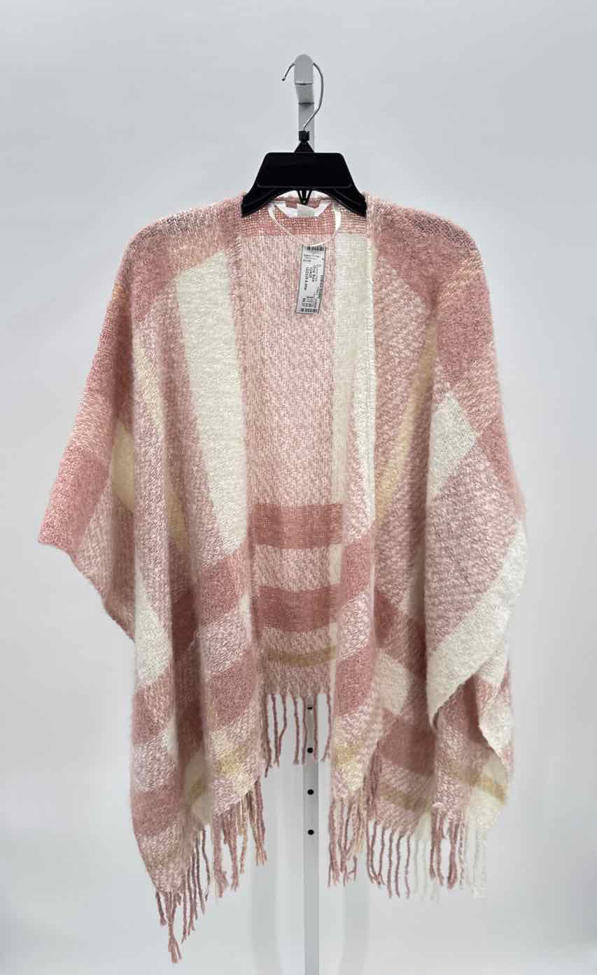 Lauren Conrad Pink/White Women Size One Size Womens Shawl