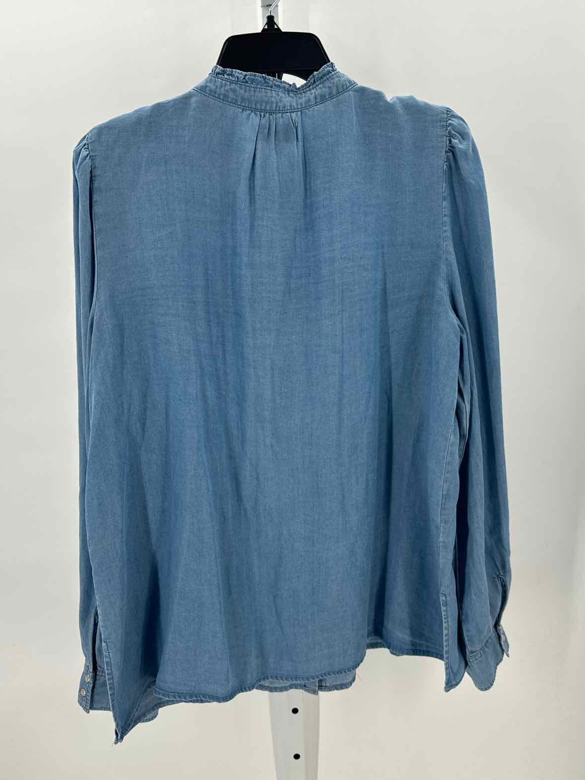 Womens Ls button/blouse