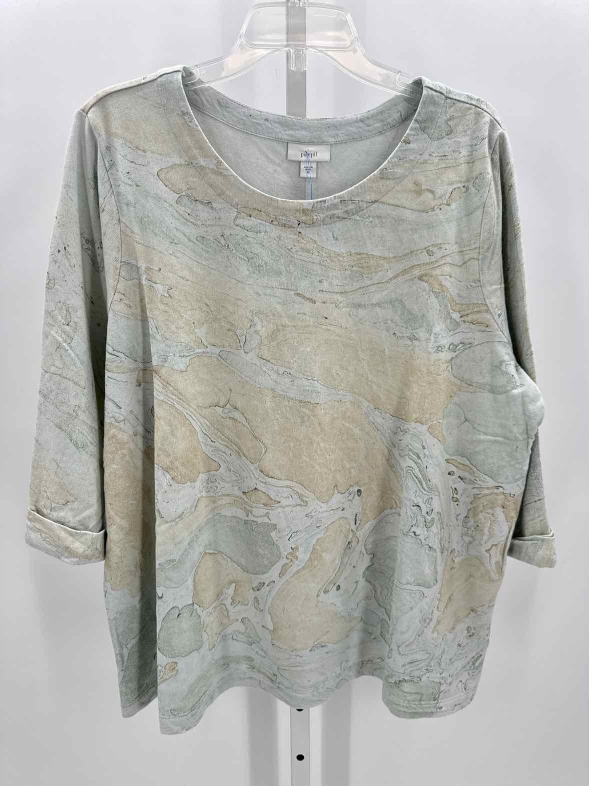 J Jill Blue Women Size Xlarge Womens 3/4