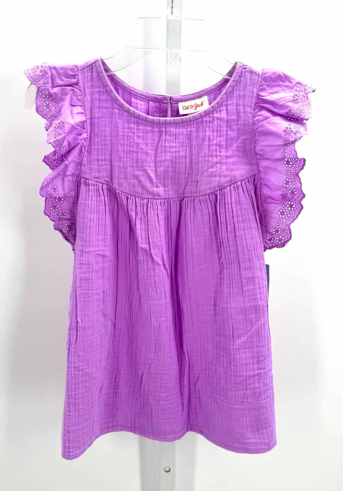 Cat & Jack Purple Child Size 10 Girls Slvs