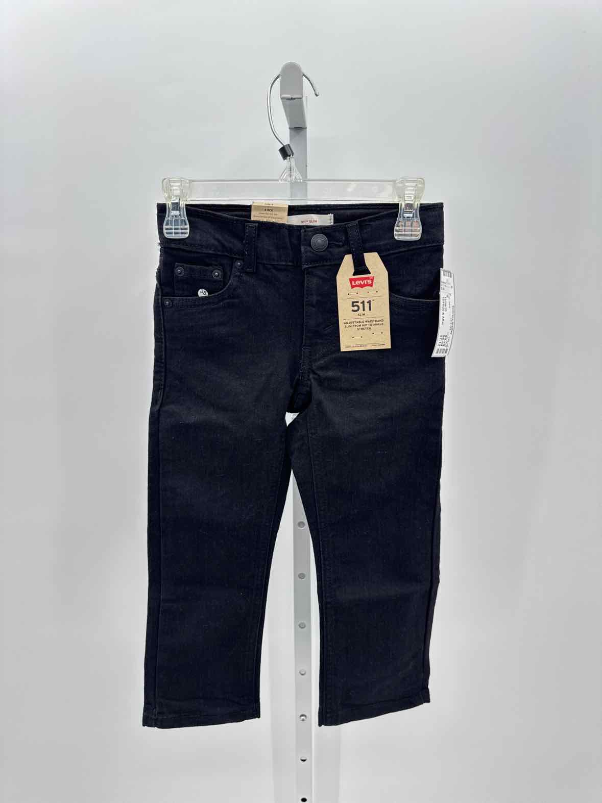Levis Black Child Size 4 Boys Jeans