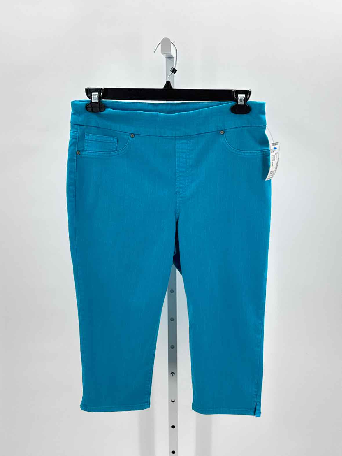 Chicos Blue Women Size 8 Womens Capris