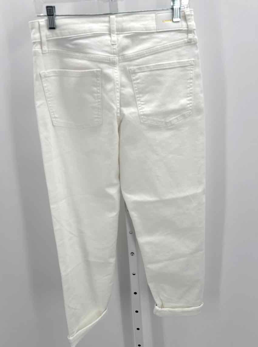 Express White Women Size 3 Jrs Jeans