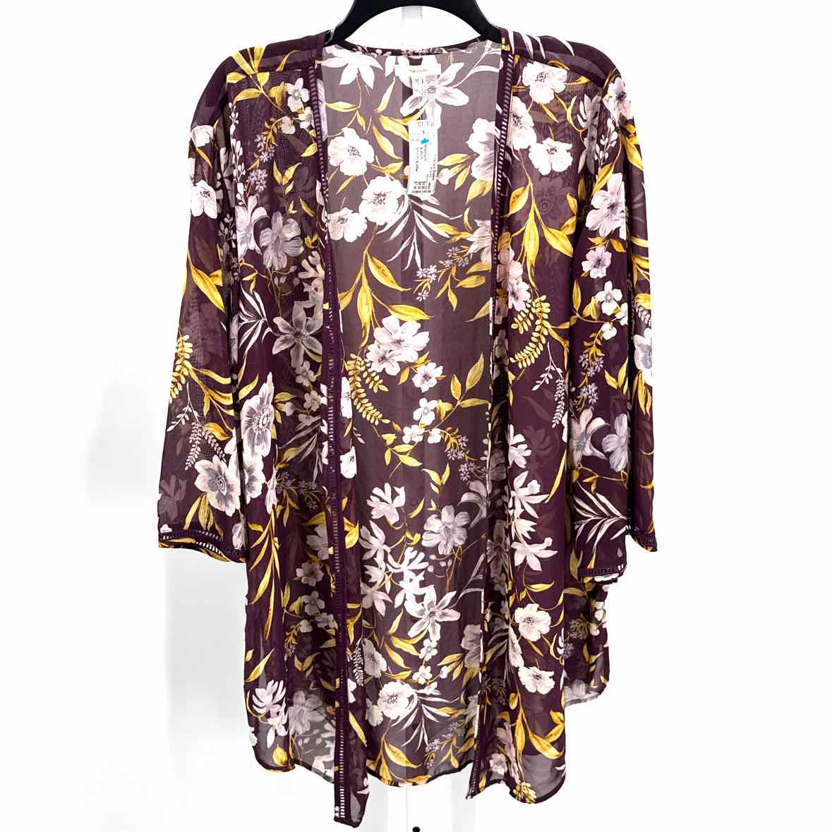 Maurices Purple Women Size Medium Jrs Ss Shrug